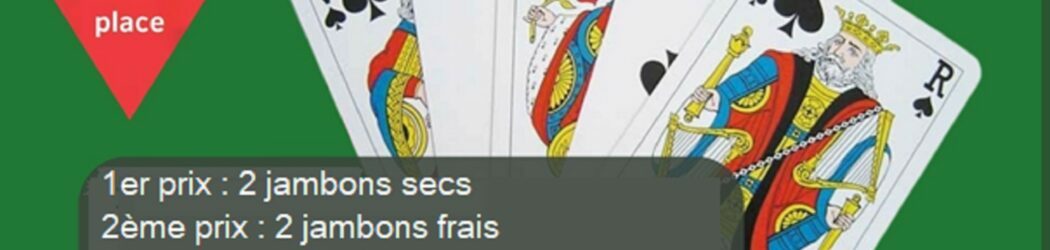 Donneurs de sang Estivareilles: Concours de belote Samedi 6 décembre